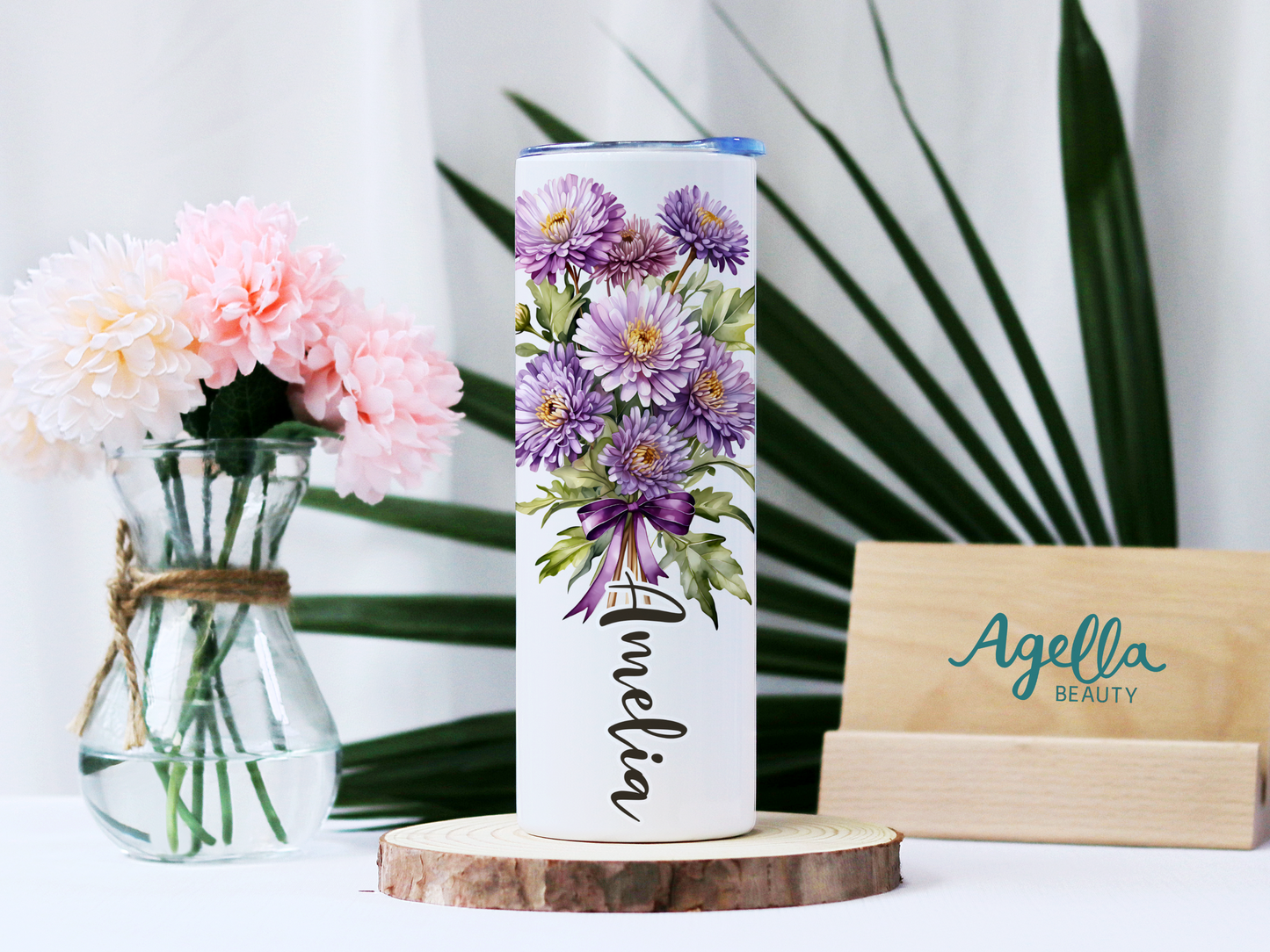 Birth Month Flower Tumbler - September