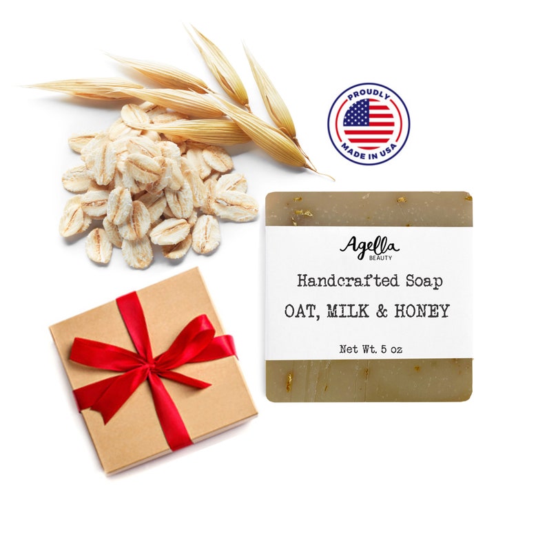 Oatmeal Milk Honey Soap