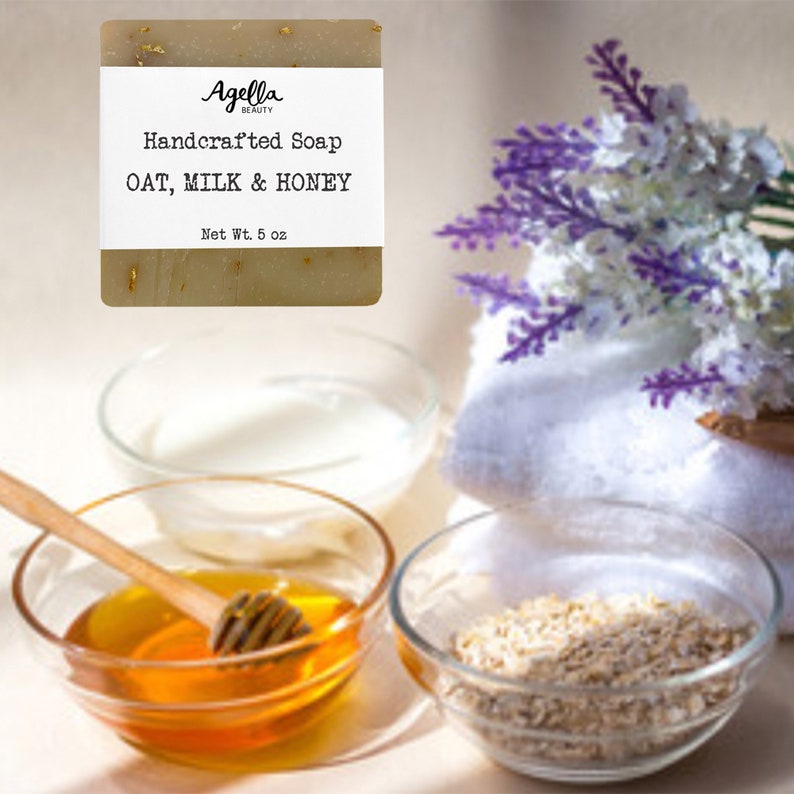 Oatmeal Milk Honey Soap