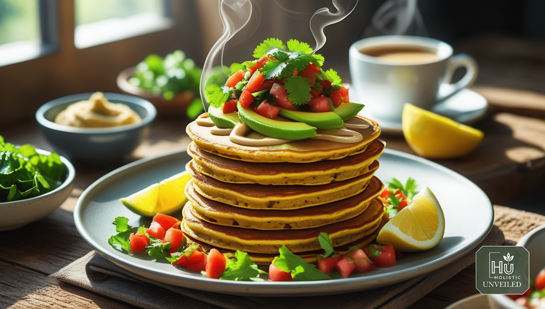 The Ultimate Vegan Breakfast You’ll Crave Every Day: Savory Chickpea Pancakes