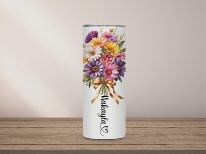 Birth Month Flower Tumbler - April